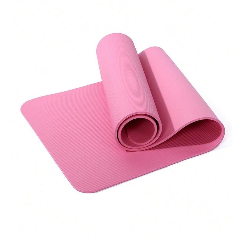Non-Slip Pilates Mat in Solid Color - FitSpectra