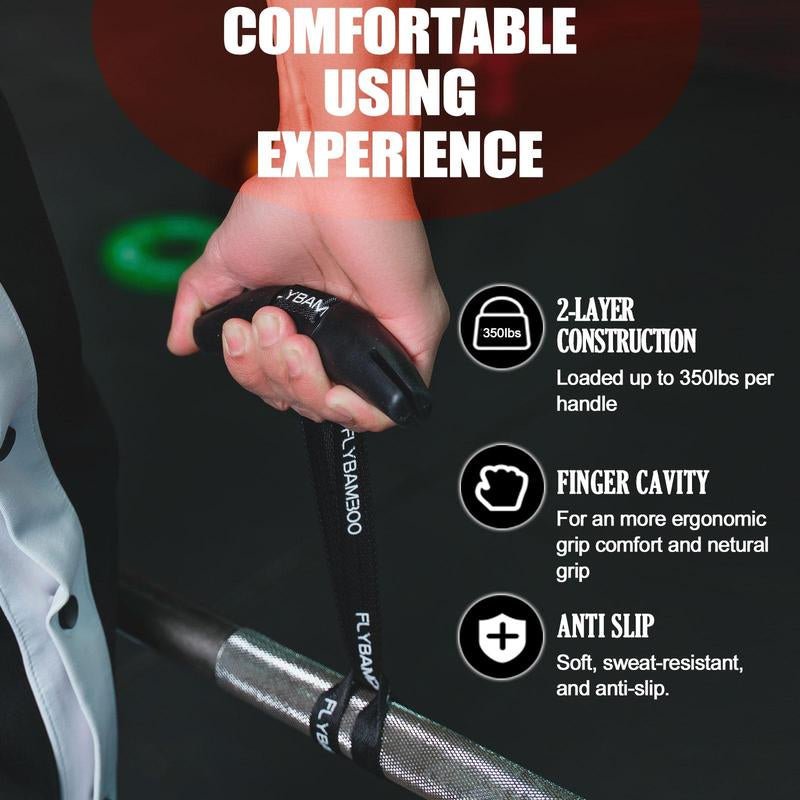 2Pcs Ergonomic Non - Slip Gym Grip Aid - FitSpectra