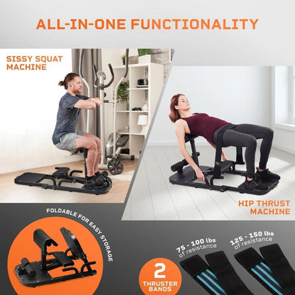 Bootylicious Gluteblast Hip Thrust Device - FitSpectra
