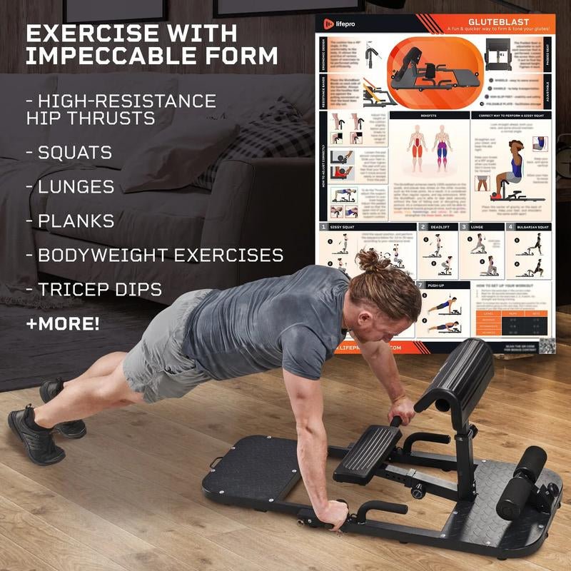Bootylicious Gluteblast Hip Thrust Device - FitSpectra