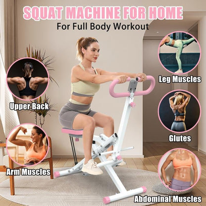 Foldable Squat Rodeo Core Exercise Machine - FitSpectra