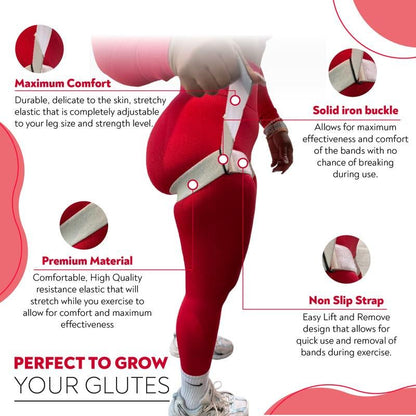 Booty Bandit: Glute Growth Resistance Bands - FitSpectra