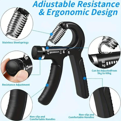 GripMax Hand Strengthener - Boost Your Grip Strength Fast! - FitSpectra