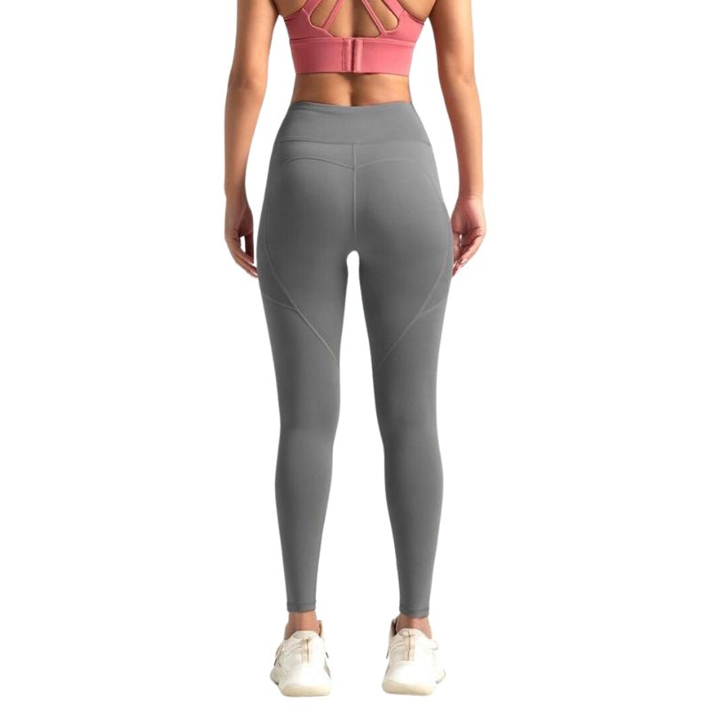 High Waist Pocket Sports Tummy Control Yoga Leggings - FitSpectra