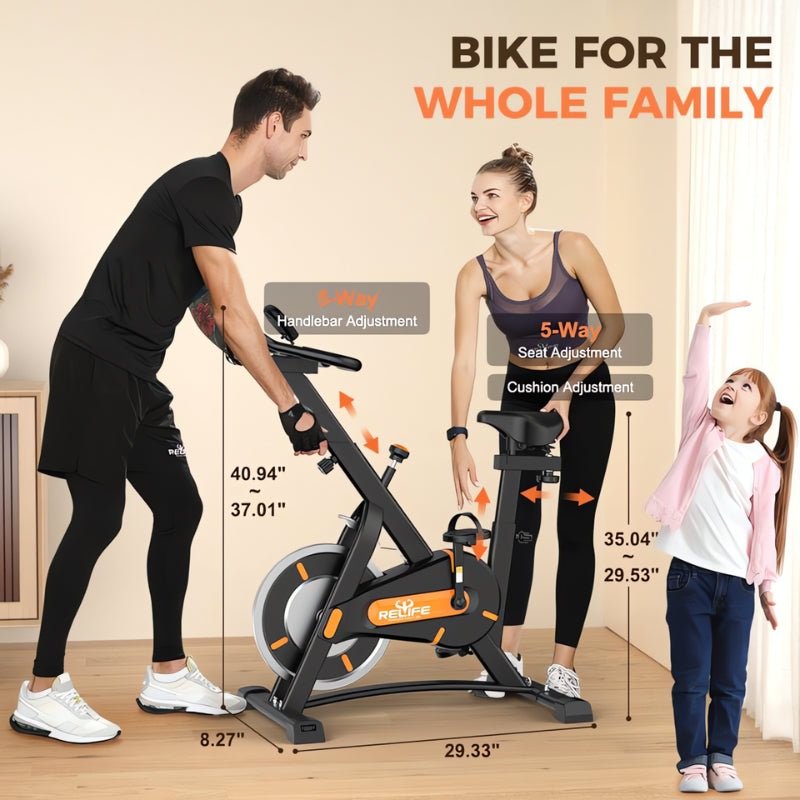 Total-Body Spin: Indoor Cycling Bike for Ultimate Exercise - FitSpectra
