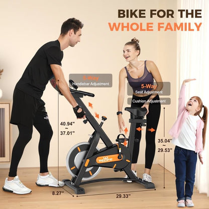 Total-Body Spin: Indoor Cycling Bike for Ultimate Exercise - FitSpectra