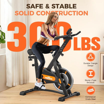 Total-Body Spin: Indoor Cycling Bike for Ultimate Exercise - FitSpectra