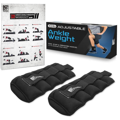 CustomFit Ankle Weights - Adjustable & Modular Design - FitSpectra