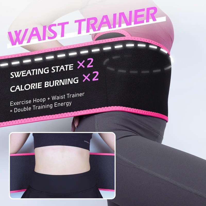 Smart Hula Hoop Set with Weighted Design - FitSpectra