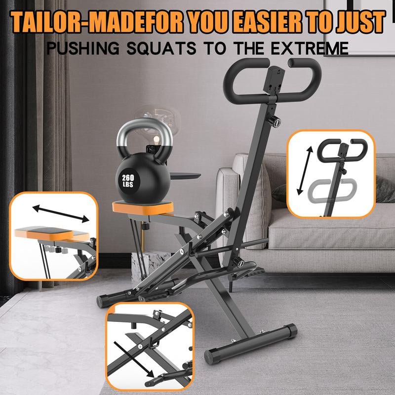 Full Body Squat Machine - Get Strong & Toned! - FitSpectra