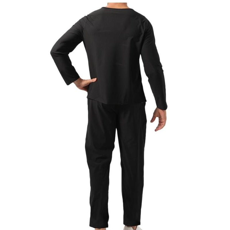 Tracksuits Elastic Waist Sauna Suit Set - FitSpectra