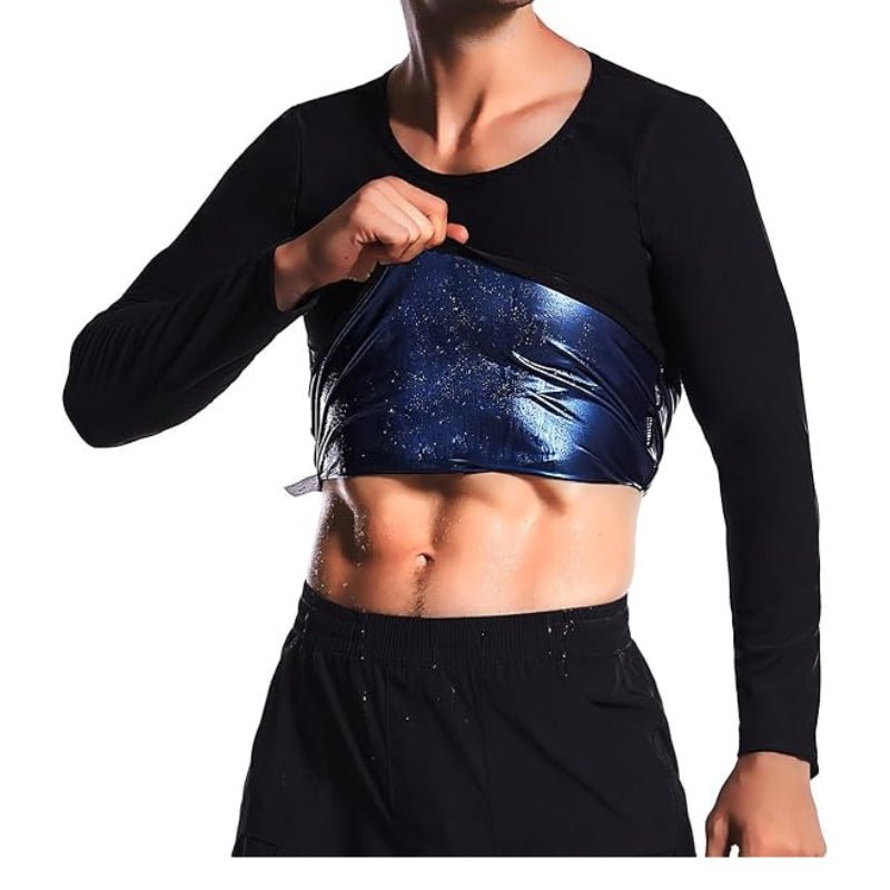 Tracksuits Elastic Waist Sauna Suit Set - FitSpectra