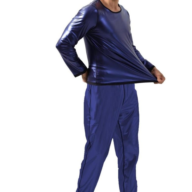 Tracksuits Elastic Waist Sauna Suit Set - FitSpectra