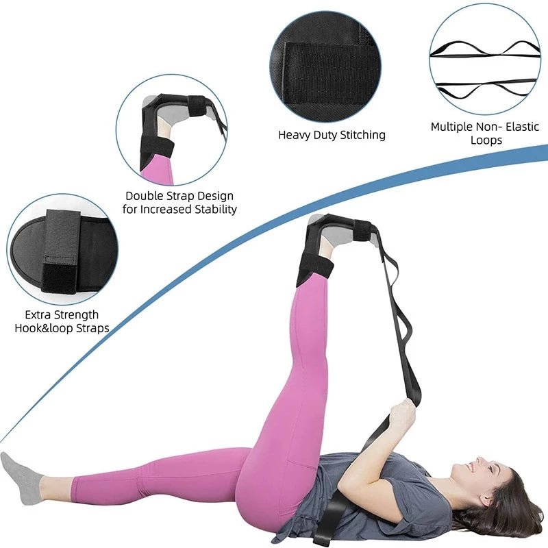 FlexiFeet Yoga Band - Stretch and Strengthen - FitSpectra